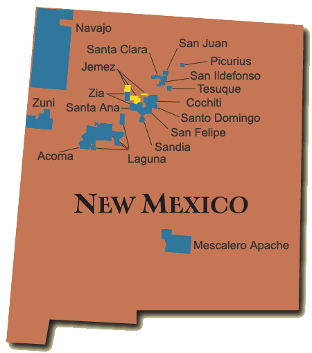 Reservations in New Mexico