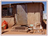 Many Elders living in Kaibeto live in substandard housing, with little access to resources.