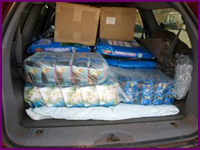 Photo of supplies for foster families
