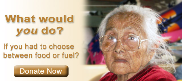 What would you do...  If you had to choose between food and fuel?