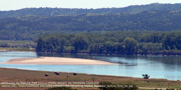 Reservation: Yankton - view of lake