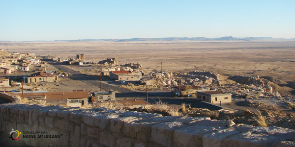 Hopi pueblo landscape