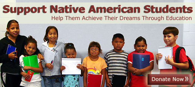 Help Native Students - Donate Now!