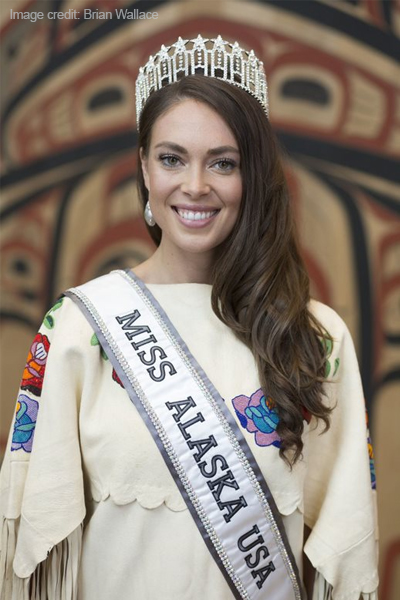 A photo of Alyssa as Miss Alaska