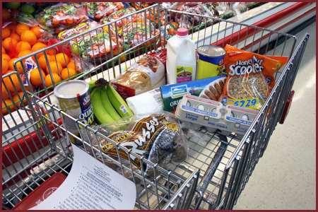 Photo of groceries