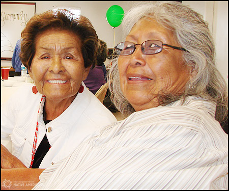 Hopi Elders, Mary and Delphine, from YPV