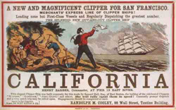 Public Domain photo of the California Gold Rush