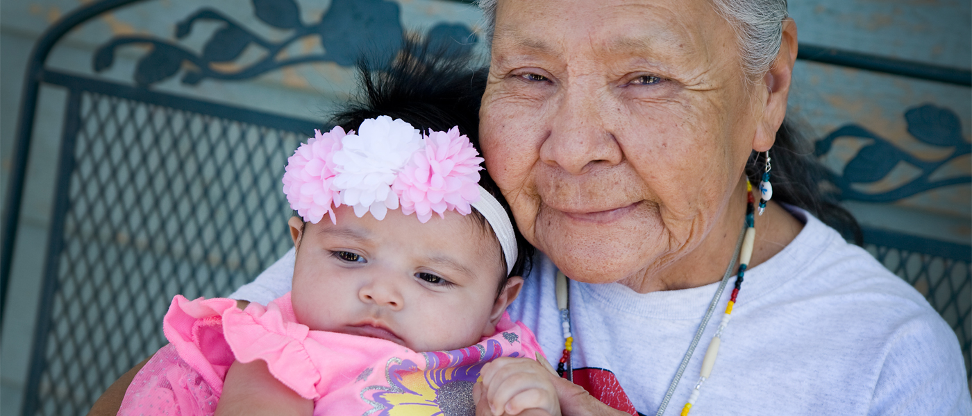 Support Elders and children year-round - make a monthly gift