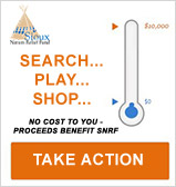 Shop, Search, Save - through Benefit Bar - proceeds benefit SNRF